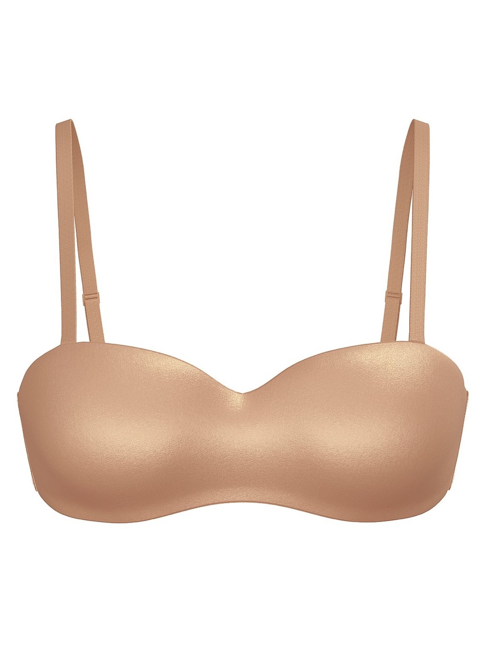 Victoria's Secret lightly lined smooth strapless bra - Praline